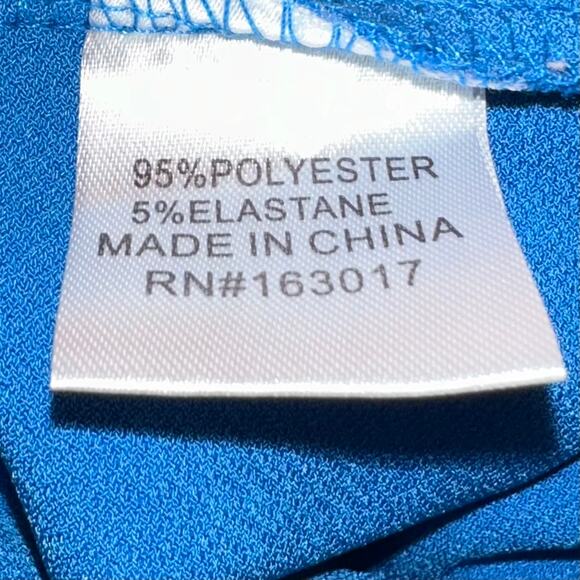 NWT Princess Polly Alaska Strapless Mini Dress in Blue Size 6 - Picture 11 of 16